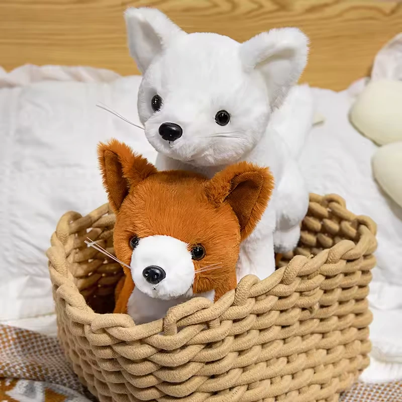 Customized Stuffed Animal Toy Simulation Fox Cute Design Plush Doll Gift 1