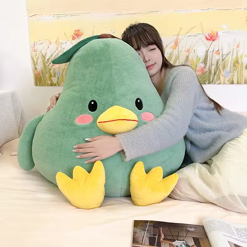 Manufacturer Cute Fruit Ya Avocado Plush Toy Sleeping Doll Soft Pillow 4