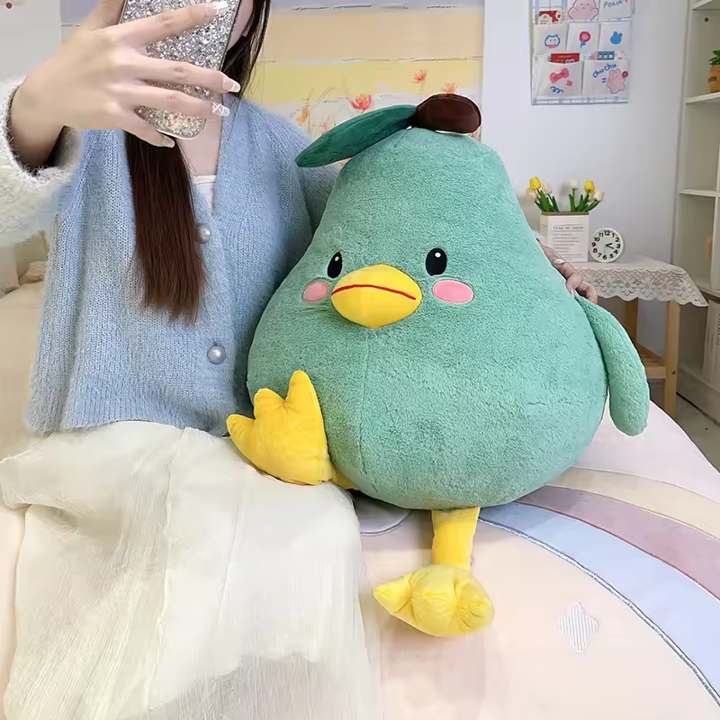 Manufacturer Cute Fruit Ya Avocado Plush Toy Sleeping Doll Soft Pillow 5