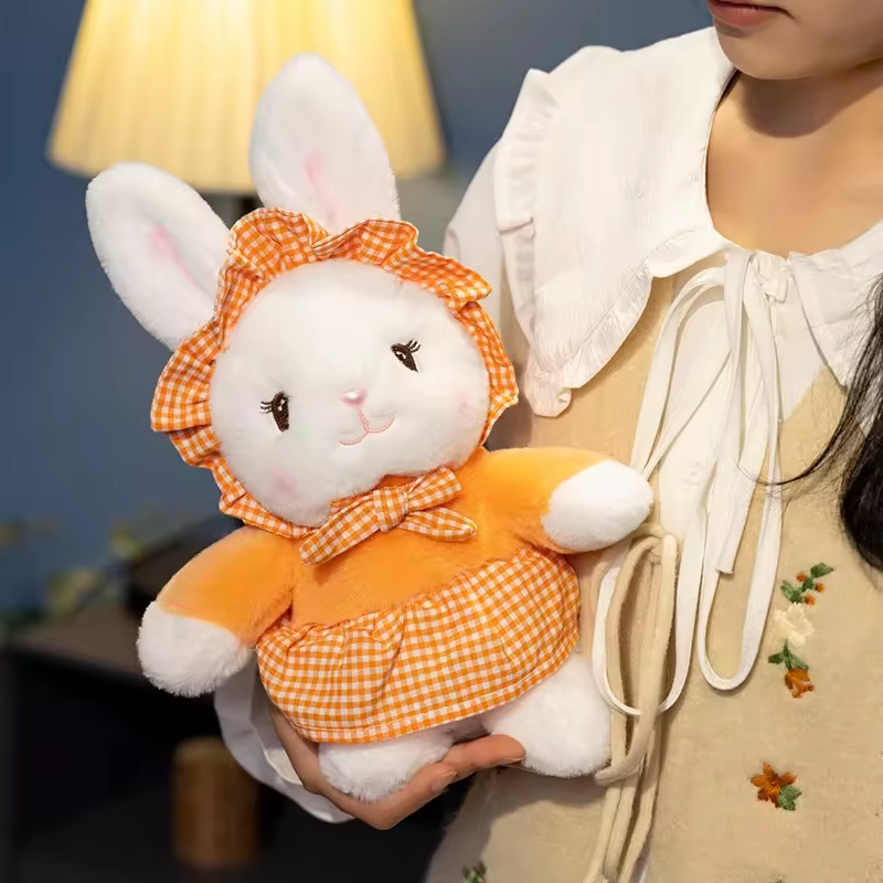 New Design Customized Stuffed Cute Animal Lolita Rabbit Toy Children Gifts 5