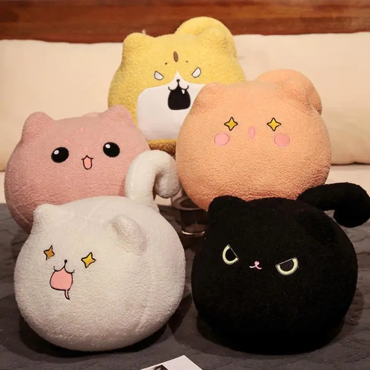 Quality Cute Cat Plush Toys Fat Round Cat Stuffed Animal Toys Soft Pillow Gifts 1