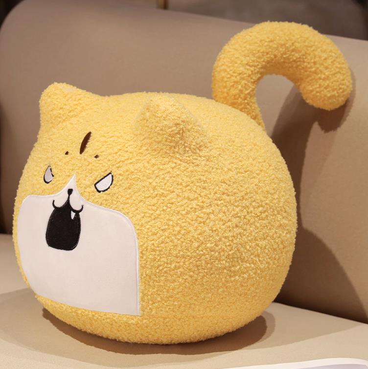 Quality Cute Cat Plush Toys Fat Round Cat Stuffed Animal Toys Soft Pillow Gifts 11
