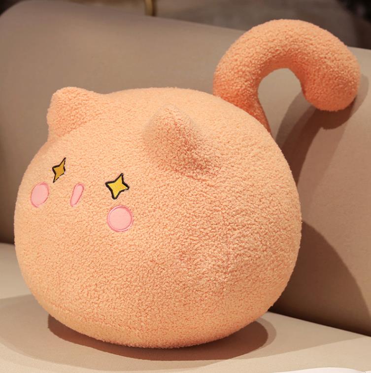 Quality Cute Cat Plush Toys Fat Round Cat Stuffed Animal Toys Soft Pillow Gifts 10