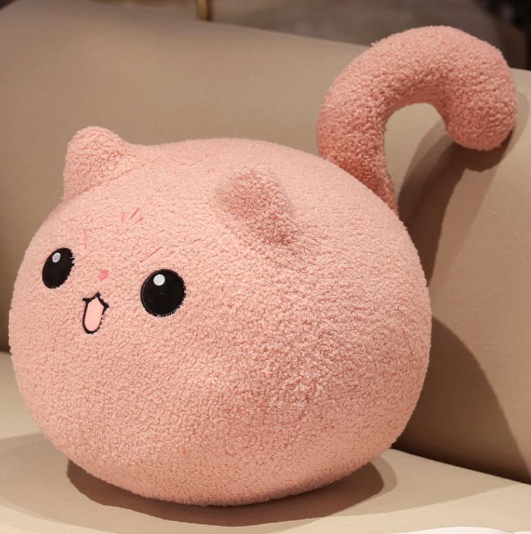 Quality Cute Cat Plush Toys Fat Round Cat Stuffed Animal Toys Soft Pillow Gifts 13