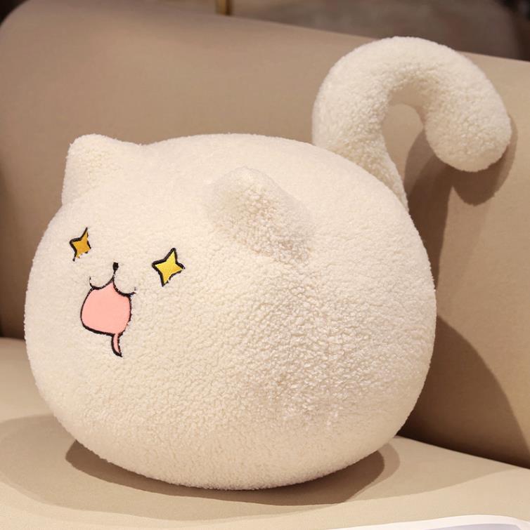 Quality Cute Cat Plush Toys Fat Round Cat Stuffed Animal Toys Soft Pillow Gifts 12
