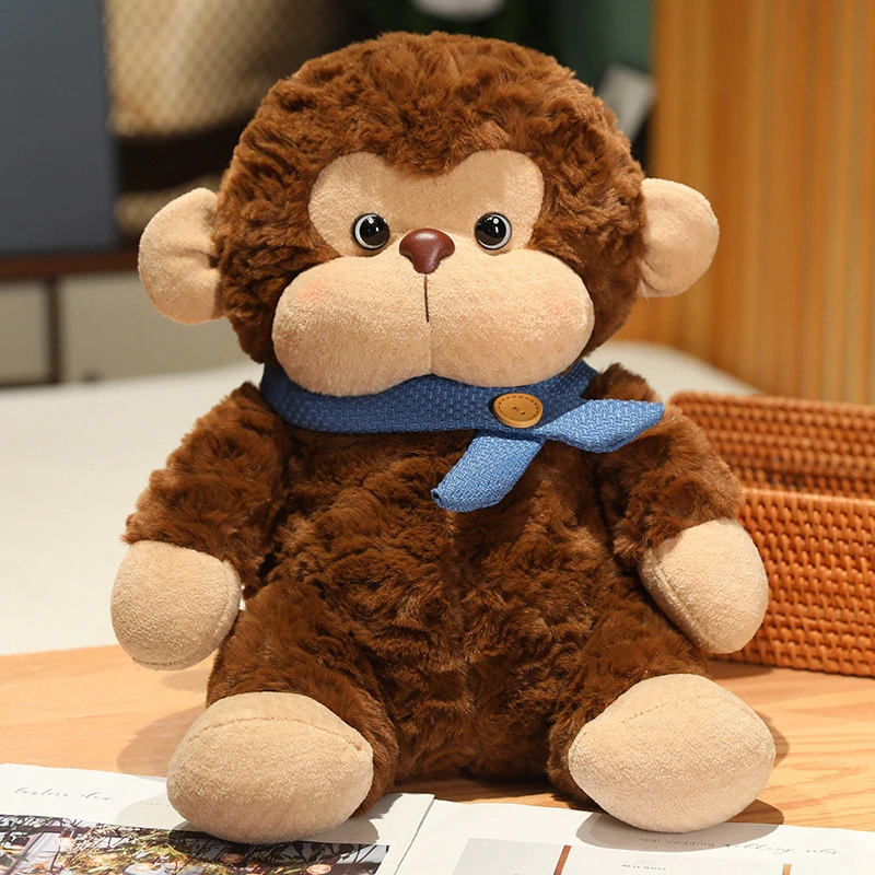 Eco friendly Custom Cute Stuffed monkey plush doll 1