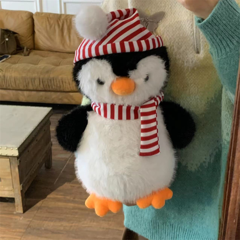 Eco friendly Custom cute Penguin stuffed animals pillow 3