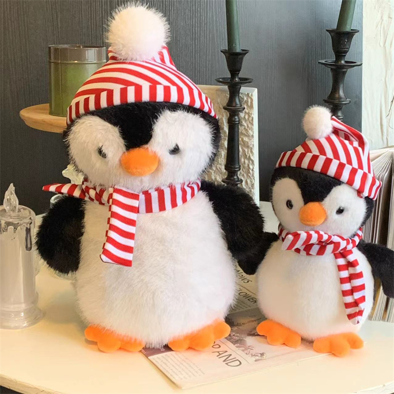 Eco friendly Custom cute Penguin stuffed animals pillow 5