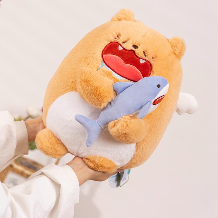 Super Cute Soft Cat Plush Toys Kawaii Cat stuffed animal Toys With Shark Dolls Pillows 11