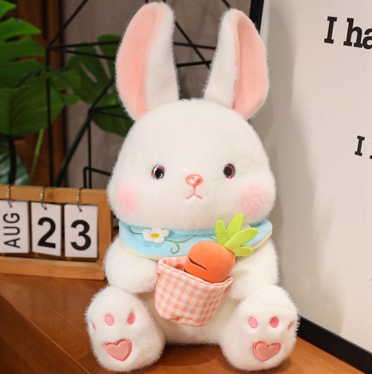 Quality Cute Rabbit Plush Stuffed Animal Toys Pillow Soft Bunny Pillow Plush Toy Gifts 8