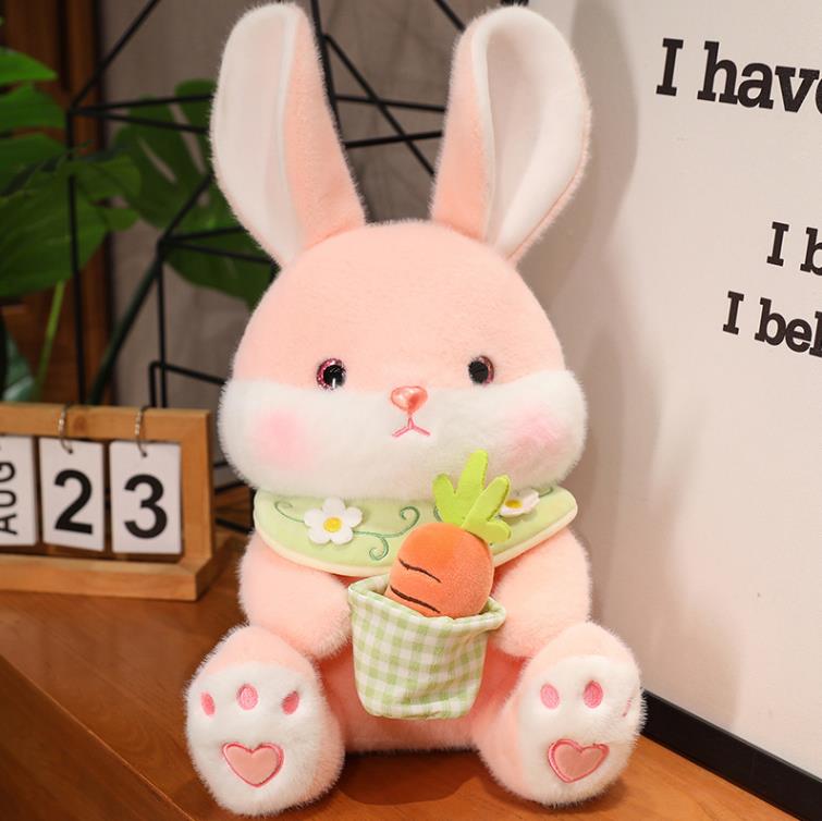 Quality Cute Rabbit Plush Stuffed Animal Toys Pillow Soft Bunny Pillow Plush Toy Gifts 13