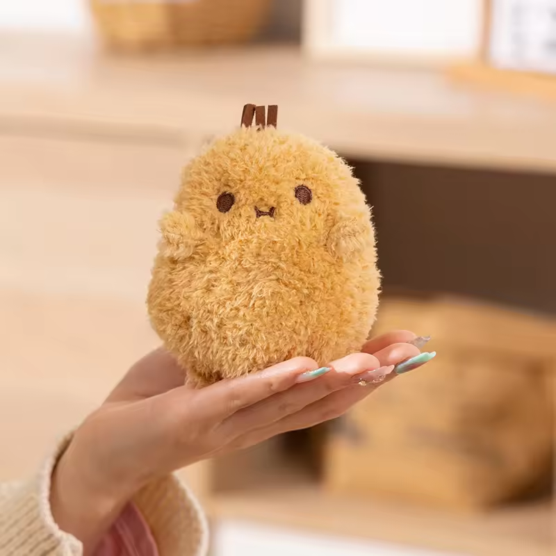 Wholesale Potato Fluffy Stuffed Plush Toy Cute Potato Soft Pillow Plush Doll 4