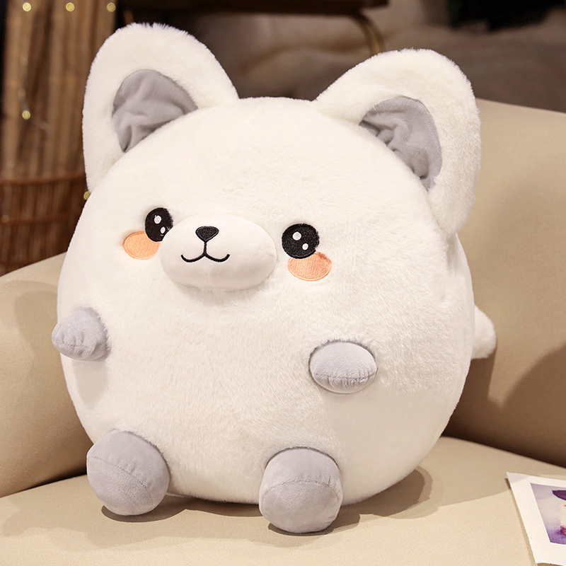 Stuffed Cute Design Soft Pillow Fox Cat Stuffed Animal Plush Toy 4