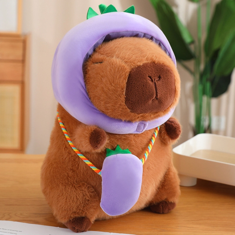 Custom plush toy capybara pillow cute interesting stuffed toys 1