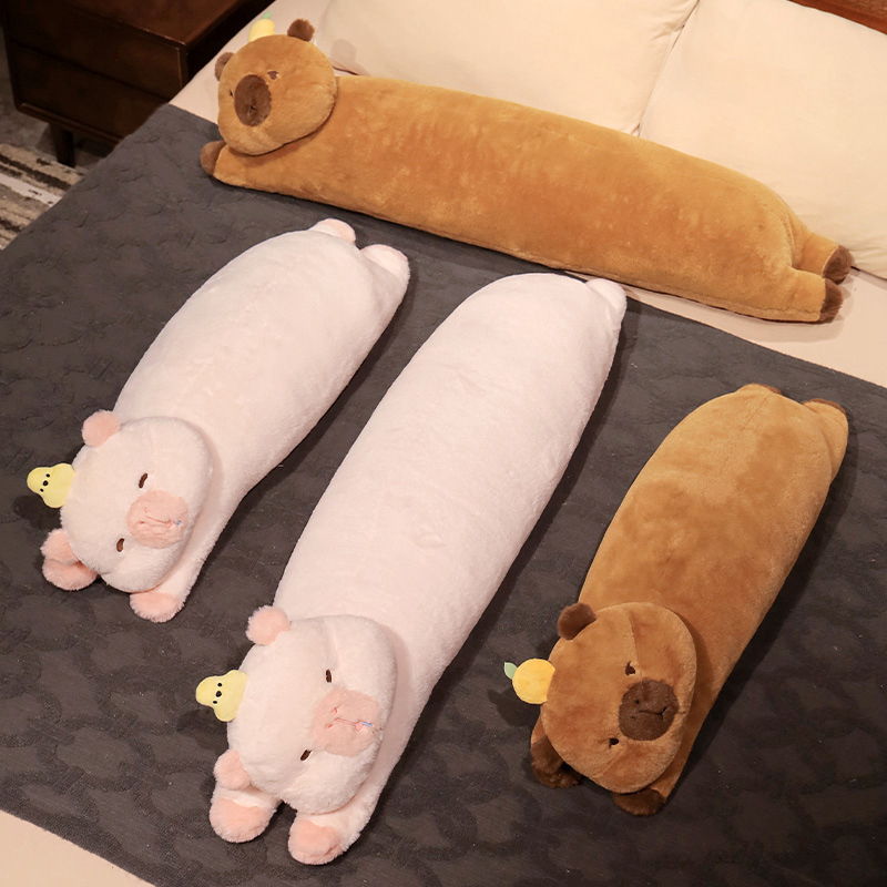 Stuffed color dinosaur and unicorn cute animal toys plush pillow big eye cat for kids1 5