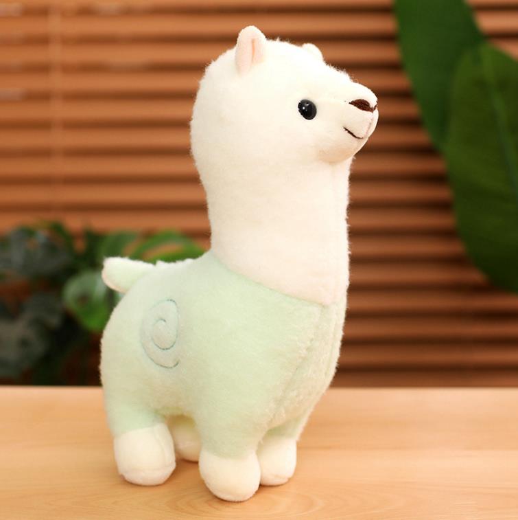 Creative Colorful Cute Soft llamas Stuffed animal Alpaca Plush toys 8