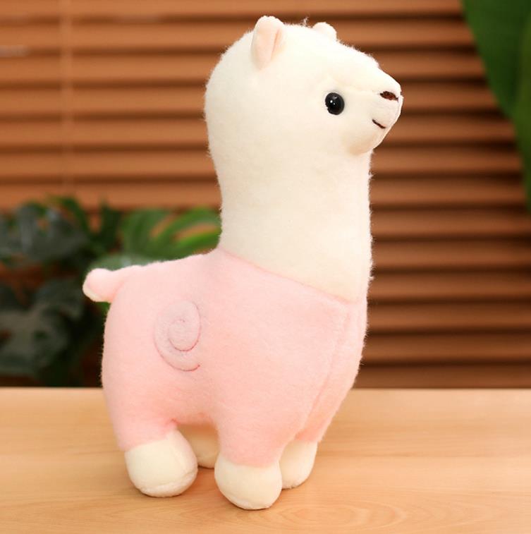 Creative Colorful Cute Soft llamas Stuffed animal Alpaca Plush toys 13