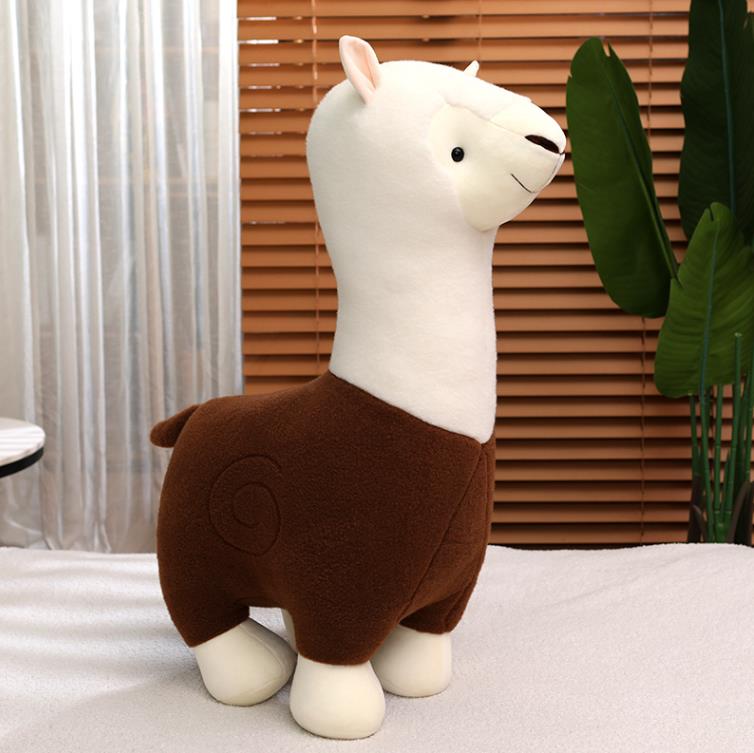 Creative Colorful Cute Soft llamas Stuffed animal Alpaca Plush toys 12