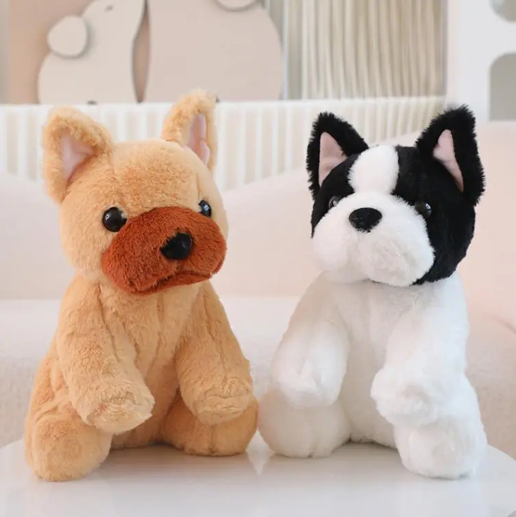 Super Soft Cute French Bulldog Stuffed Animal Toys Dog Plushies Toy Gifts For Children 1