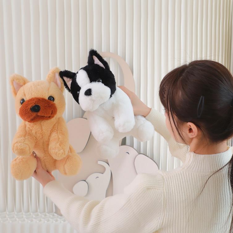 Super Soft Cute French Bulldog Stuffed Animal Toys Dog Plushies Toy Gifts For Children 6