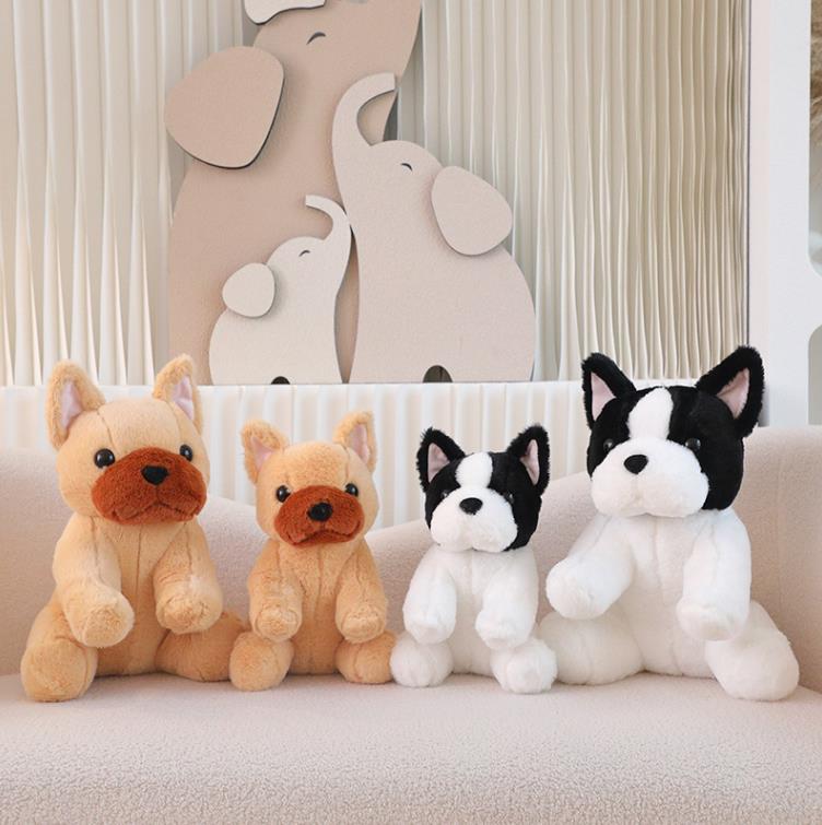 Super Soft Cute French Bulldog Stuffed Animal Toys Dog Plushies Toy Gifts For Children 8
