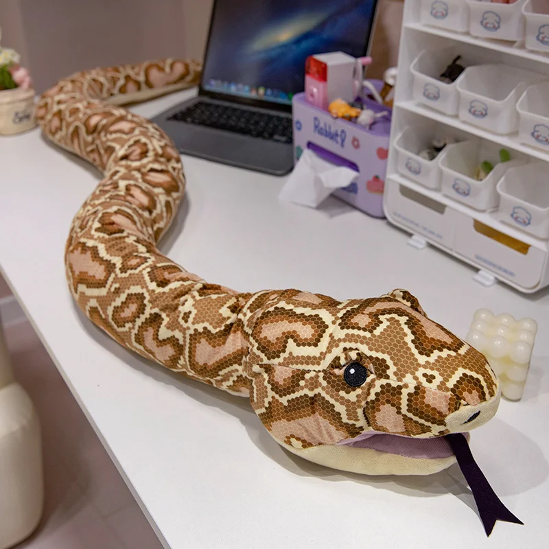 New Creative Simulation Stuffed Plush Snake Doll Decoration Plush Toy 6