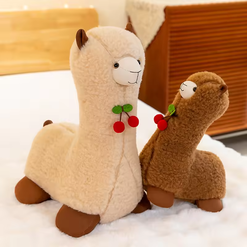 Wholesale Stuffed Soft Plush Toys Animal New Fruit Alpaca Plush Toys 5