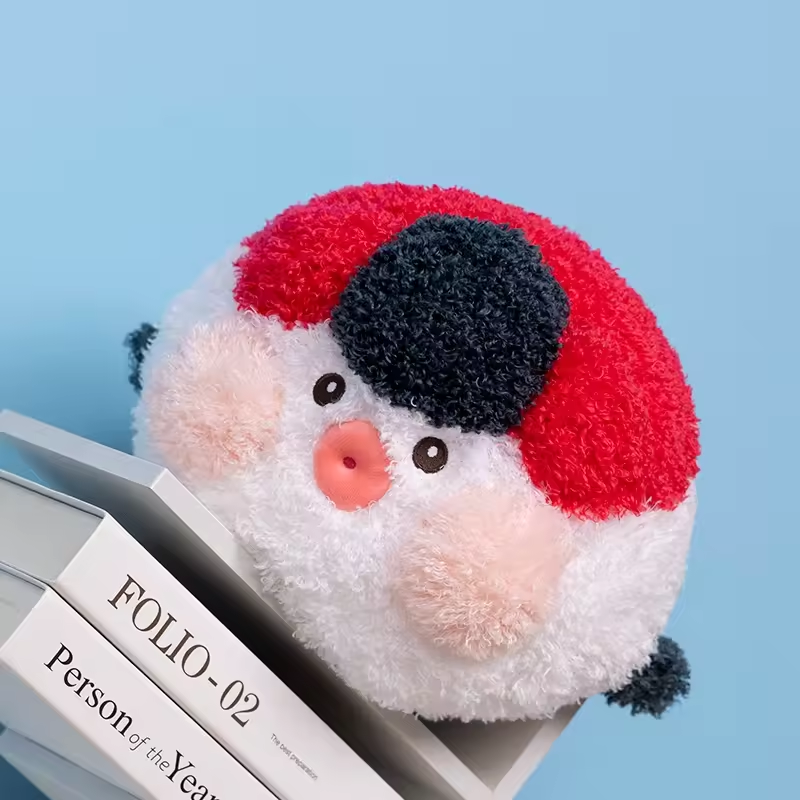 New Design Stuffed Animal Toy Cute Goldfish Soft Pillow Plush Doll 4