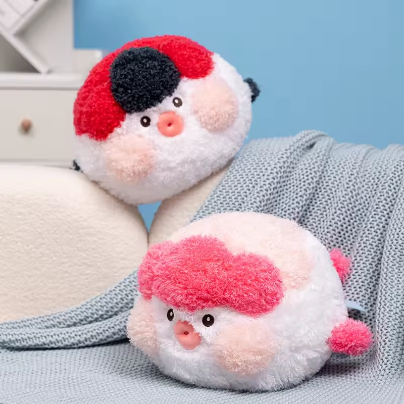 New Design Stuffed Animal Toy Cute Goldfish Soft Pillow Plush Doll 6