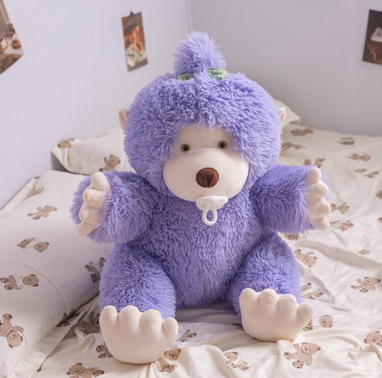 High Quality Cute Monkey Toy Comforter Baby Monkey Stuffed Animal Dolls For Kids 5