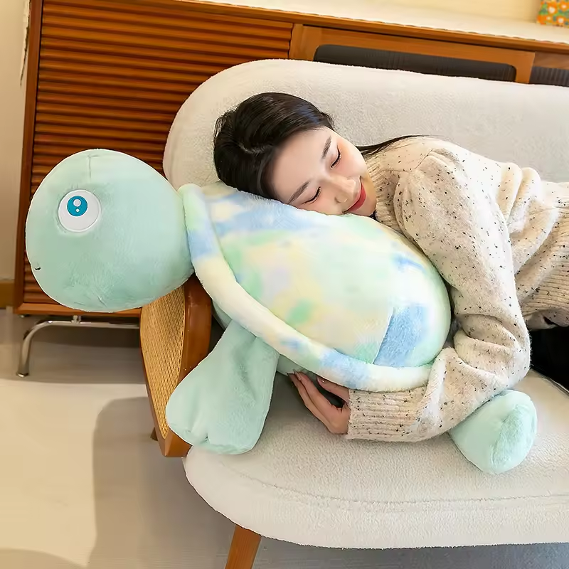 Wholesale Stuffed Animal Sea Turtle Soft Pillow Lovely Plush Toy 4