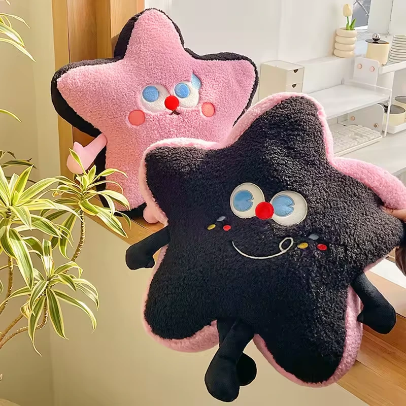 Soft Star Cute Design Stuffed Soft Pillow Colorful Star Shape Plush Toy 1