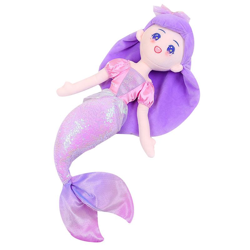 Lovely Mermaid Plush Toys Make Your Own Plush Toy Stuffed & Plush Toy Mermaid Princess Doll 4