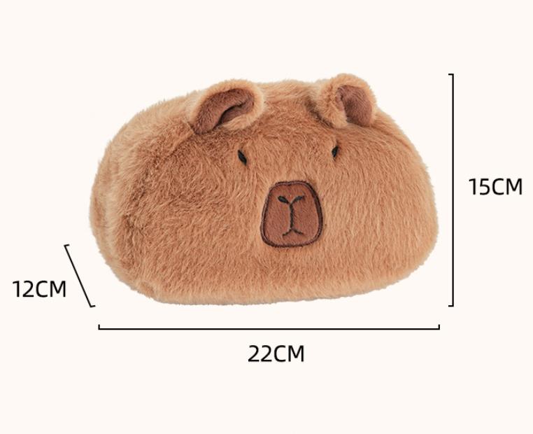 Hot Selling Capybara Plush Stuffed Animal Capybara Car Tissue Box Holder Toys Decoration 7