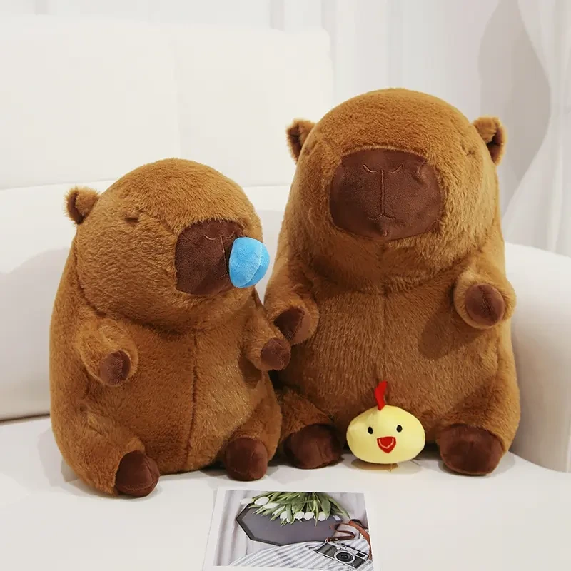 Stuffed Capybara Doll Cute Animal Capybara Doll Pillow Plush Toys 1