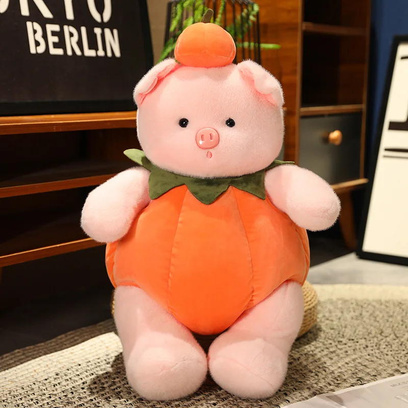 Halloween Plush Animals Toy Hug Pumpkin Toy Halloween Decoration Soft Pillow 6