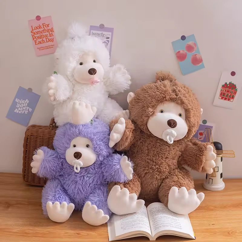 Cute Monkey Plush Toy Soft Cartoon Animal Cloth Stuffed Doll Gift 1