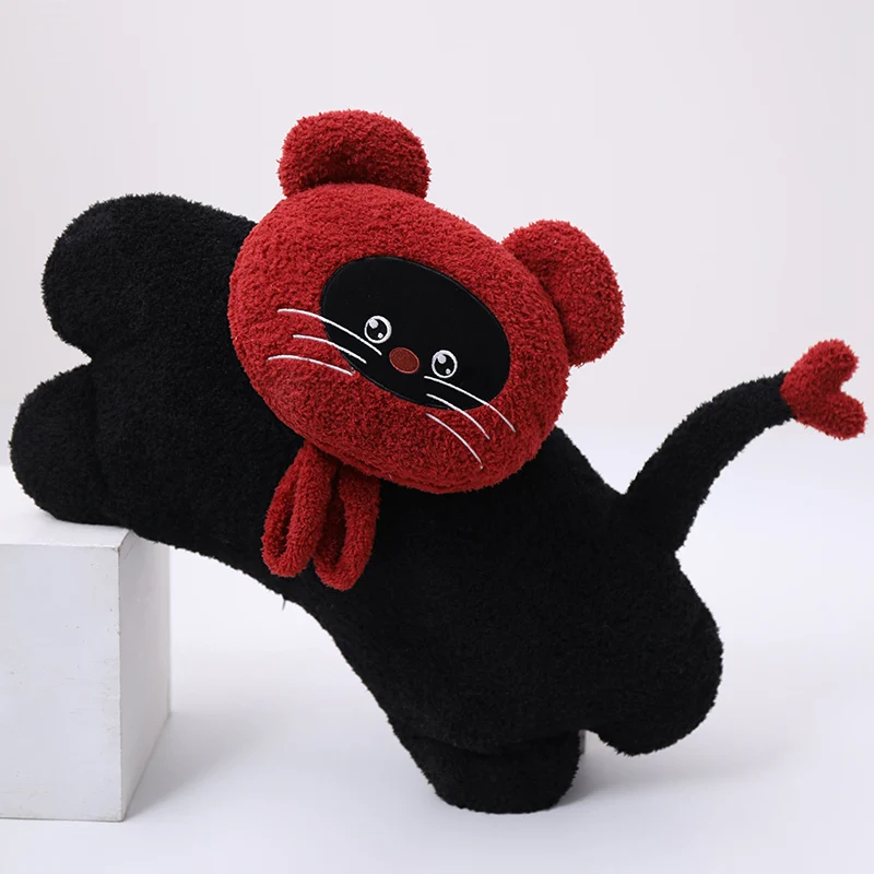 New Design Cute Colorful Cat Stuffed Soft Pillow Plush Toy 4