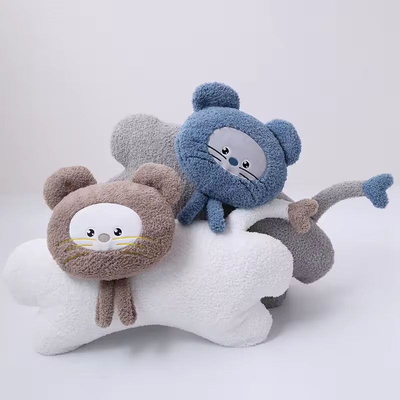 New Design Cute Colorful Cat Stuffed Soft Pillow Plush Toy 5