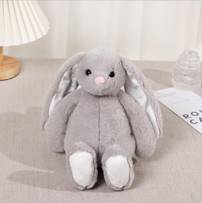 Wholesale Easter Bunny Plush Toy Cute Long Ear Plush Bunny Doll Rabbit Stuffed Toys For Baby 4