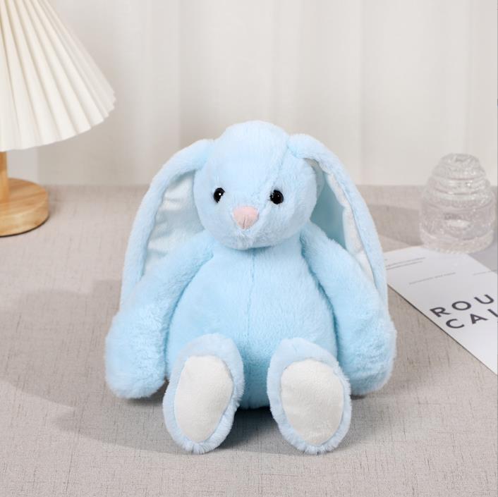 Wholesale Easter Bunny Plush Toy Cute Long Ear Plush Bunny Doll Rabbit Stuffed Toys For Baby 2