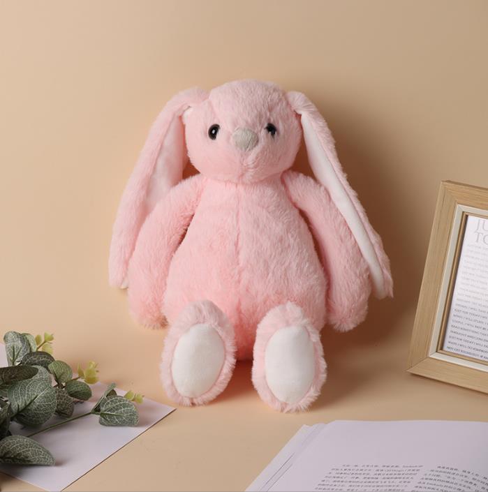 Wholesale Easter Bunny Plush Toy Cute Long Ear Plush Bunny Doll Rabbit Stuffed Toys For Baby 6