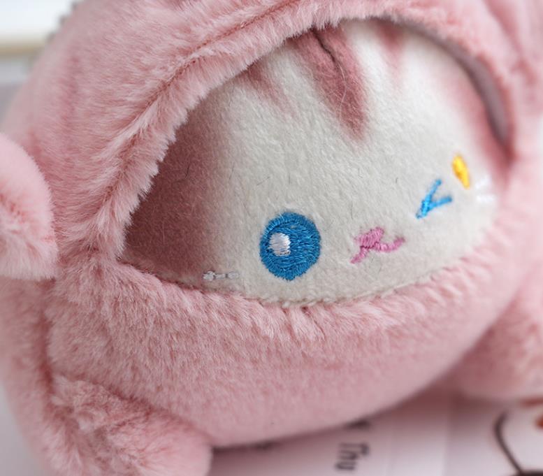 Mini Plush Animals Cute Toy Panda Rabbit Stuffed Pendant Doll Claw Machine Toys 5