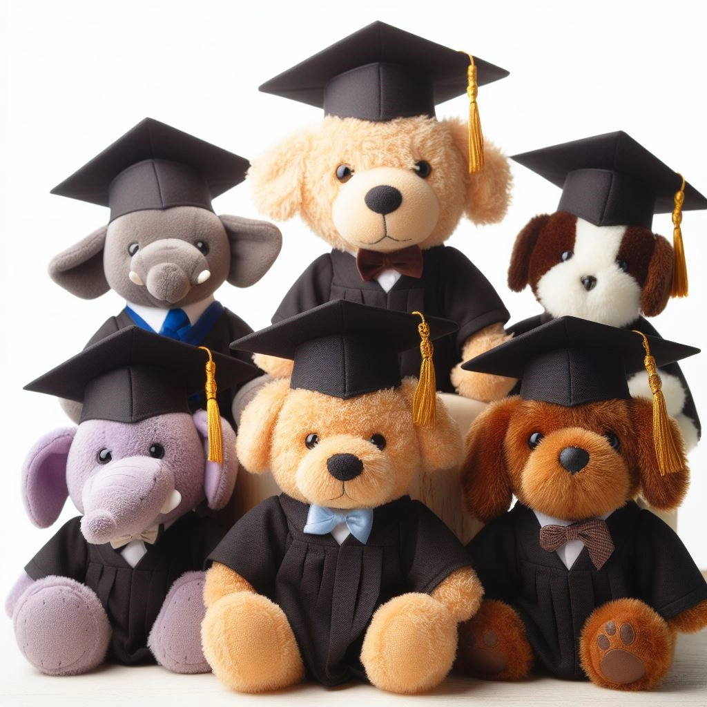 Custom Graduation Plush Bear Plush Toy Graduation Gifts Souvenir1 1