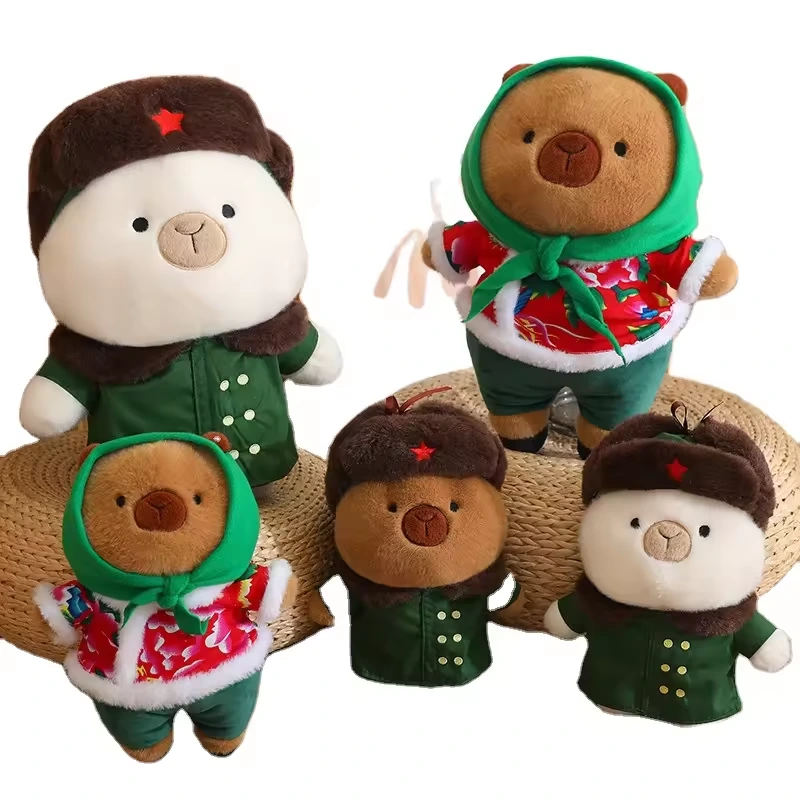 Custom plush toy capybara pillow cute interesting stuffed toys1 1