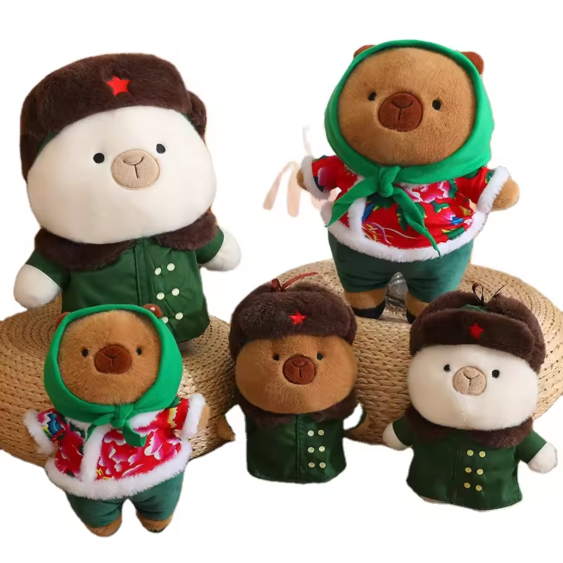 Custom plush toy capybara pillow cute interesting stuffed toys1 2