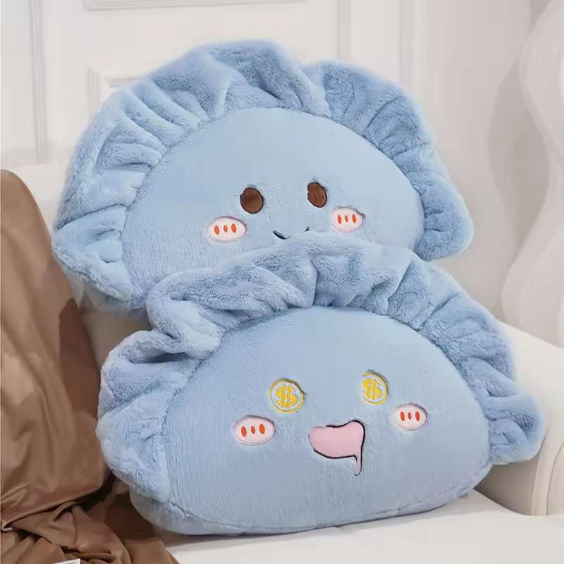 Wholesale Cute Dumpling Stuffed Plush Pillow Funny Soup Dumpling Soft Plush Toy 8