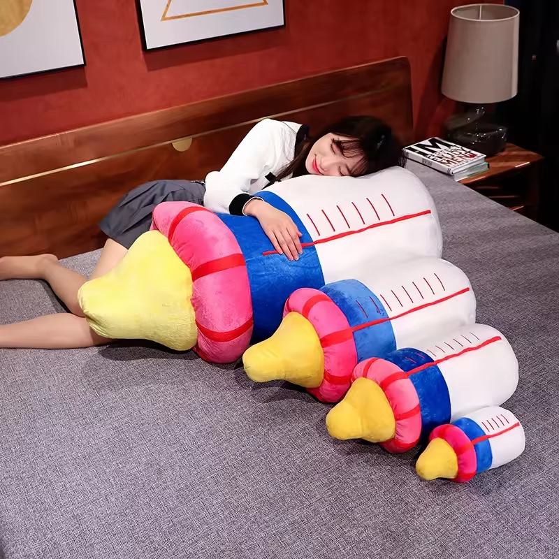Plush Pillow Feeding Bottle Soft Pillows Hugging Plush Toy Gift For Kids 5