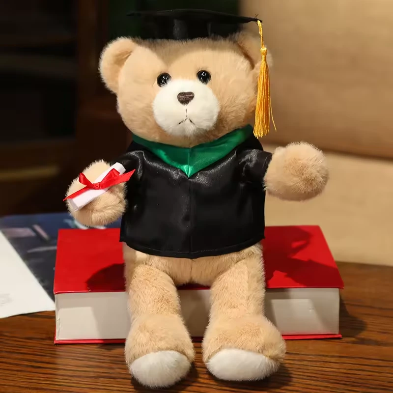 Stuffed teddy bear doctor plush stuffed cute animal toys bear for kids 1