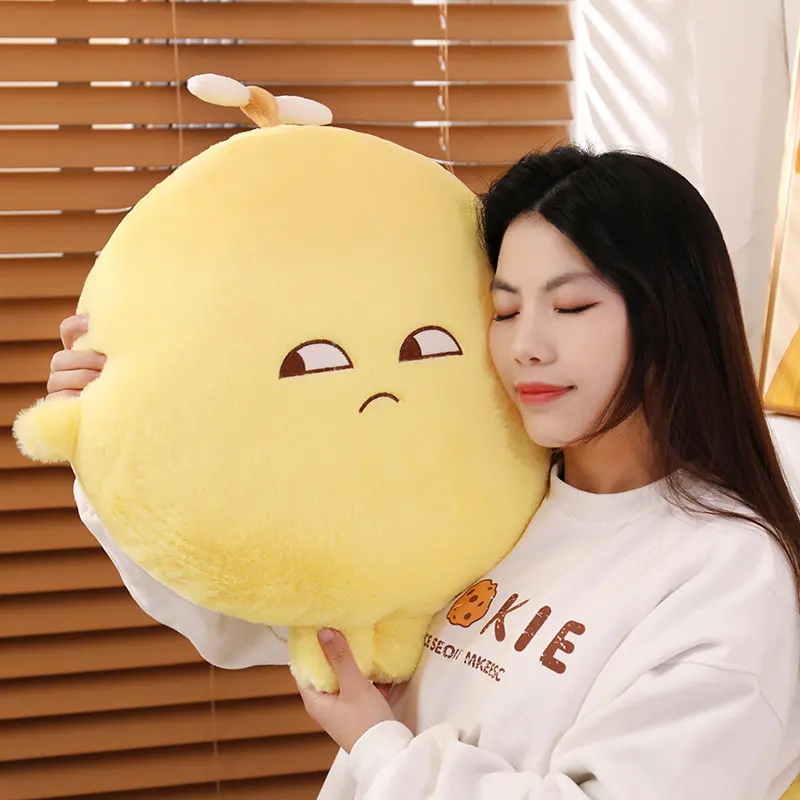 New Design Super Soft Pillow Cute Lemon Plush Doll Decoration Toy 4